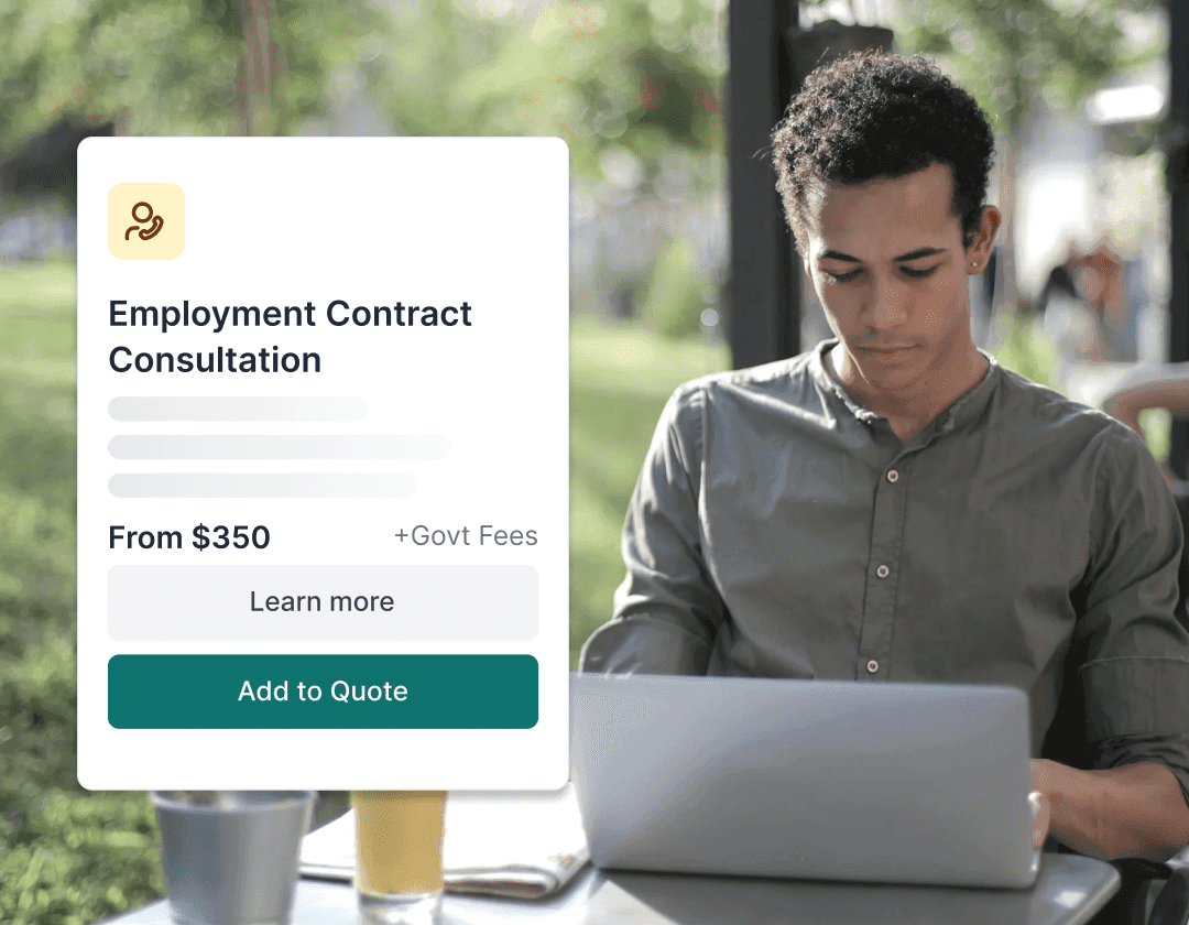 Access expert legal advice