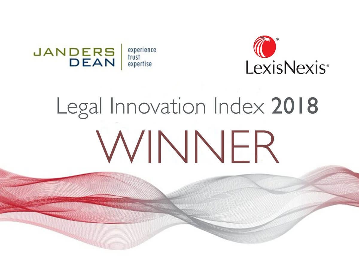 legal innovation index 2018 winner